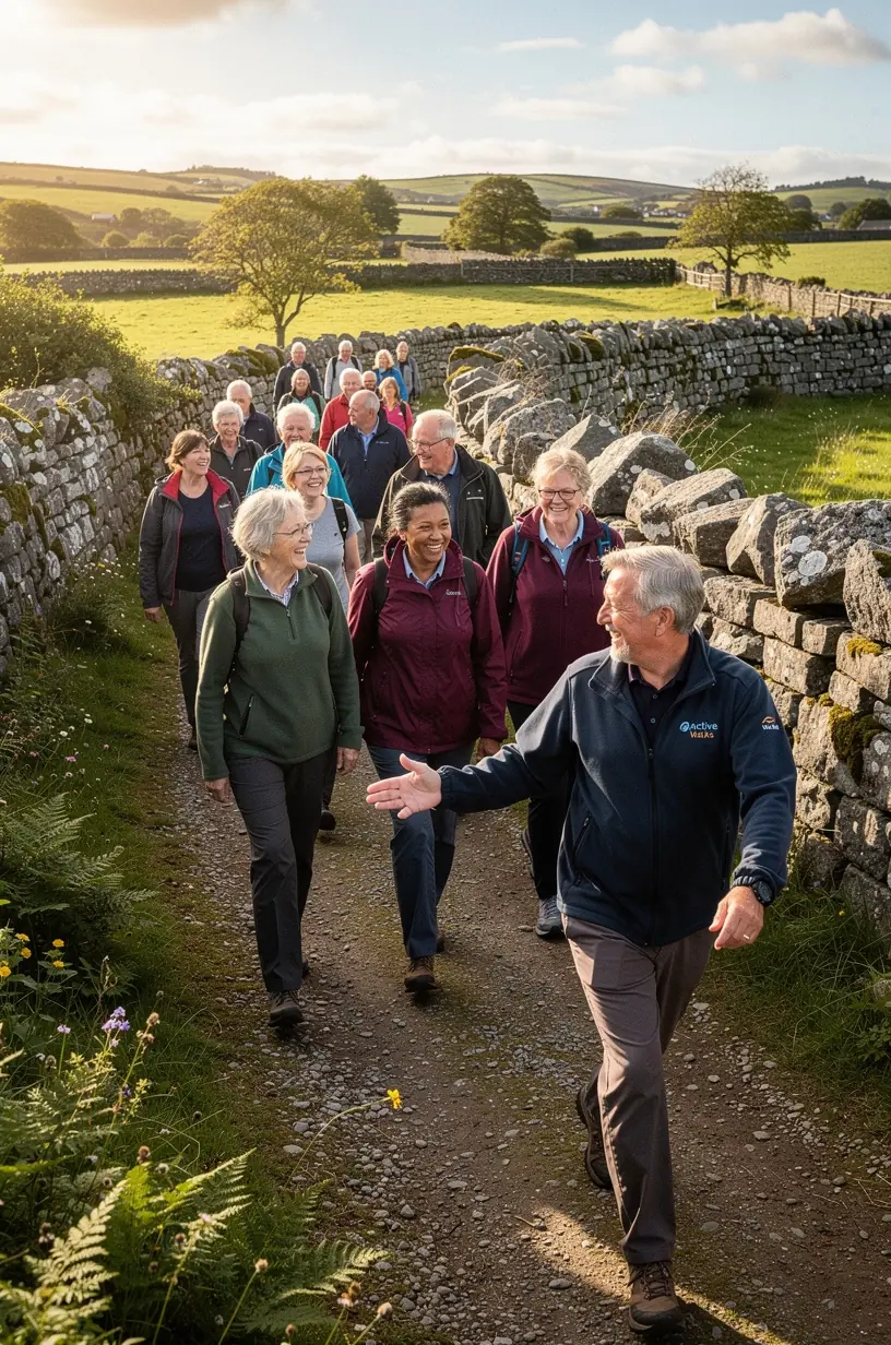 Active seniors engaging in dance and fitness activities.