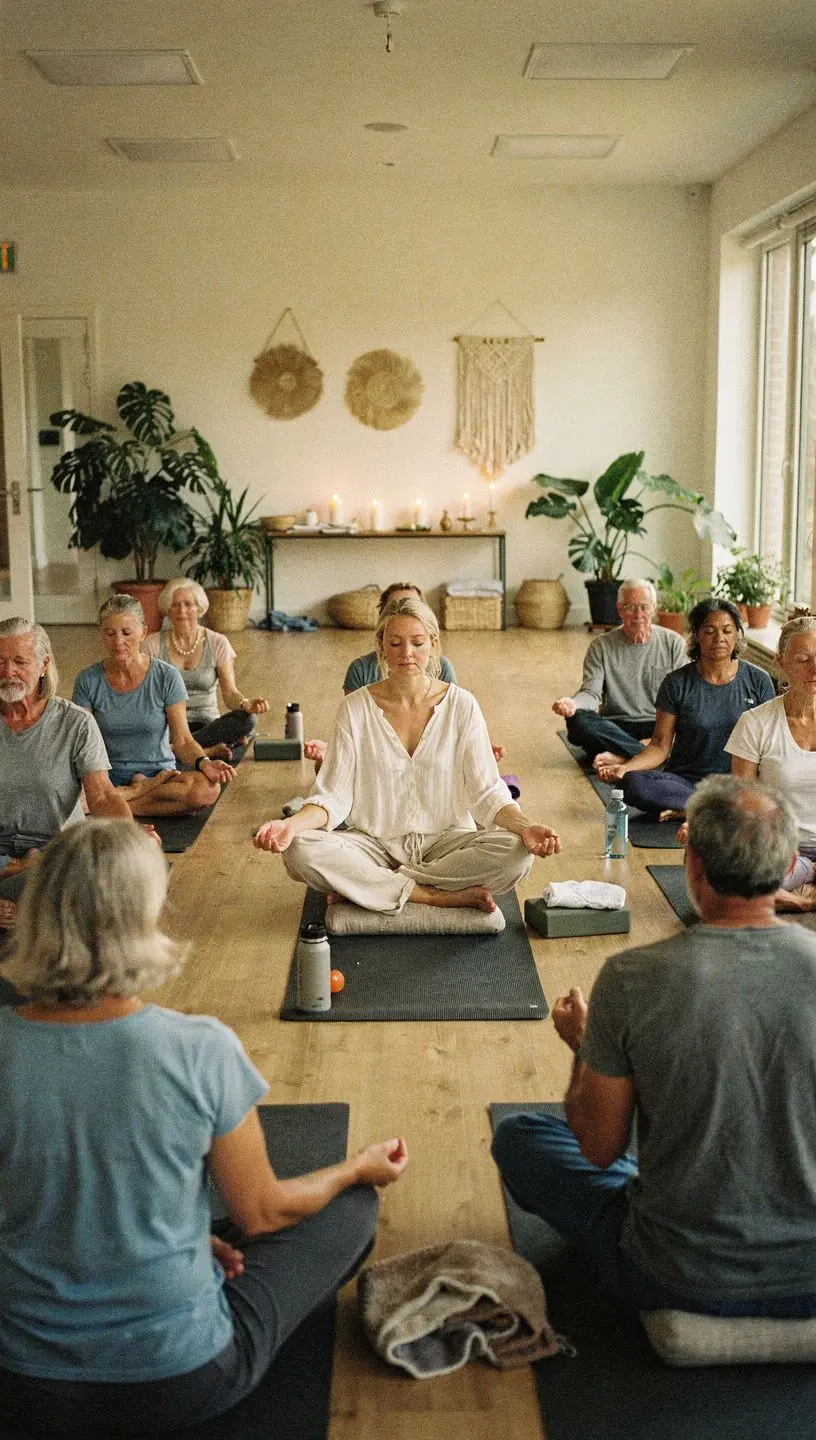 Active seniors participating in adaptation programs and social dance.