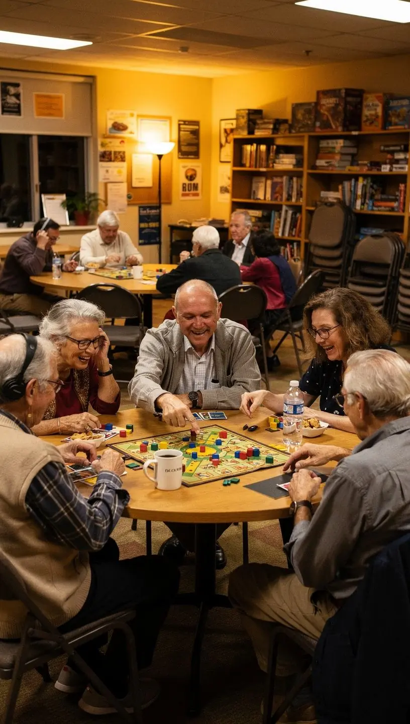 Seniors enjoying various dance styles in class